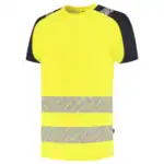 T-Shirt Visibility Redefined Fluo Geel/Ink