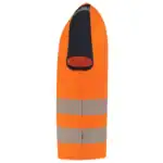 T-Shirt Visibility Redefined Fluo Oranje/Ink