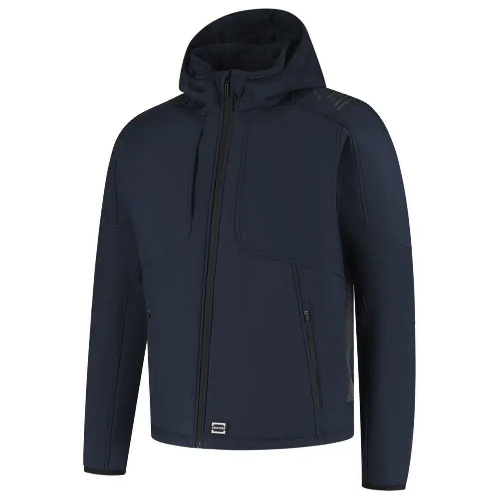 Winter Softshell Jas met Kap Redefined Ink