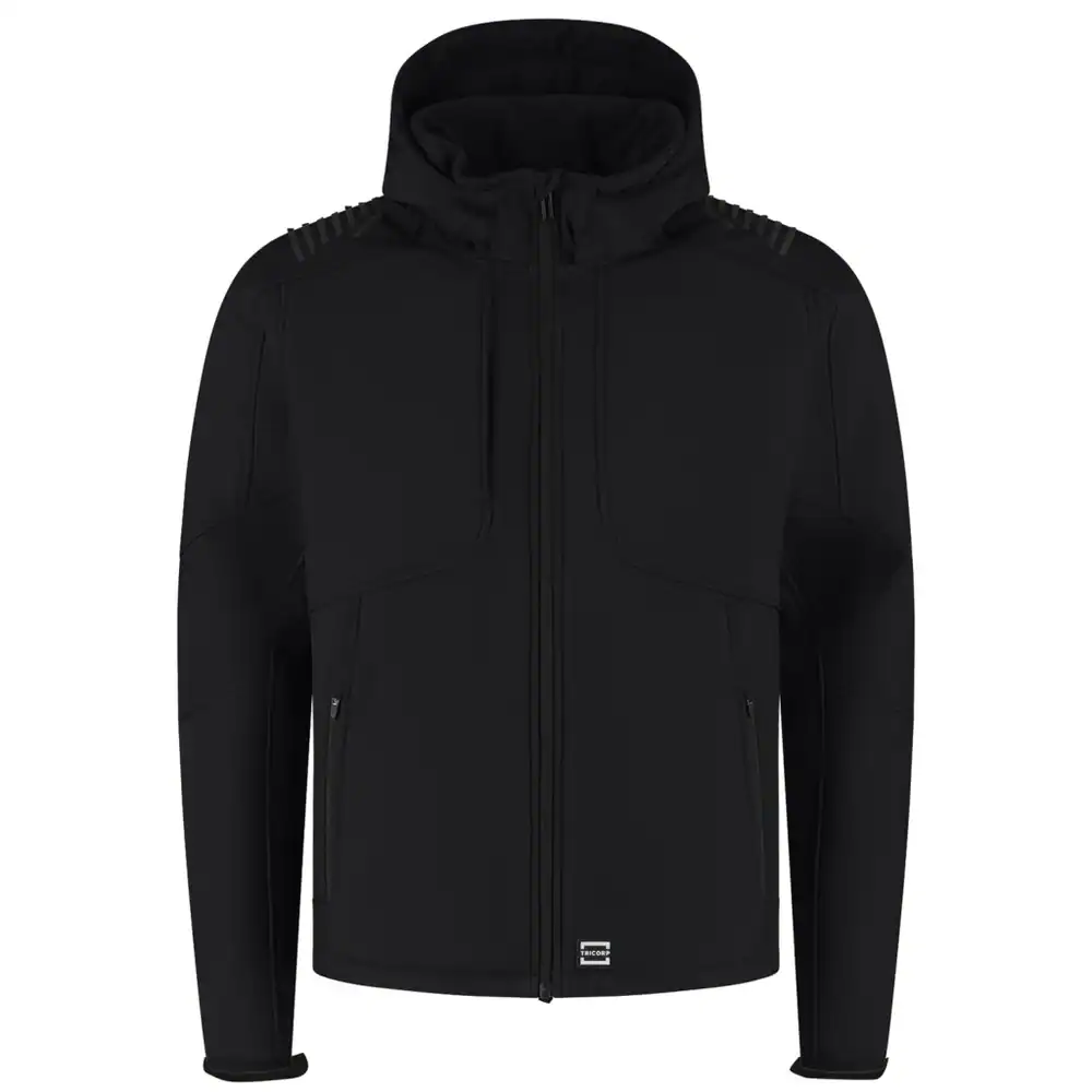 Winter Softshell Jas met Kap Redefined Zwart