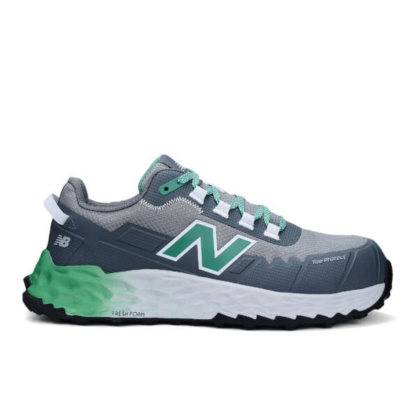 Cremorne Fresh Foam Lage Veiligheidsschoen S3L HRO FO SC SR ESD Alloy/Green