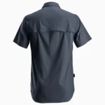 8520 Overhemd met Korte Mouwen Marineblauw