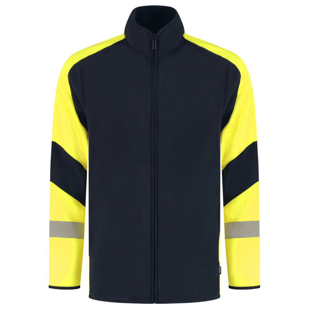 Fleecejack Reflective Redefined Ink/Fluo-Geel