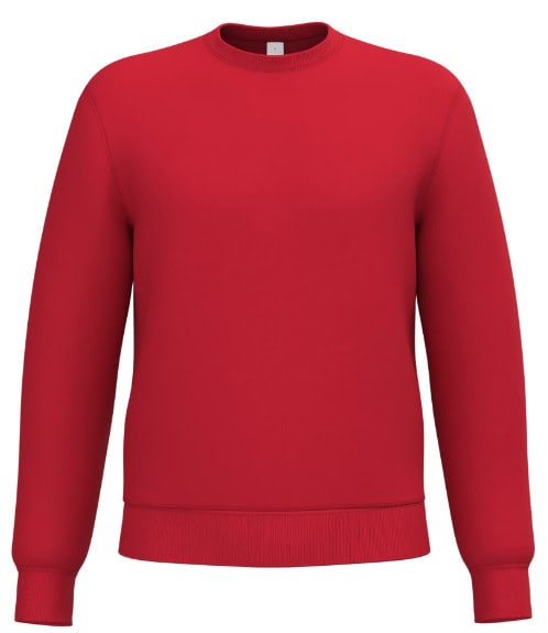 IB400 Unisex Sweater Ronde Hals Rood