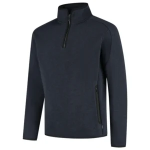 Knitted Fleecejack 1/4 Zip Redefined Ink