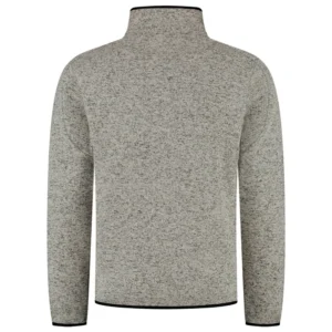 Knitted Fleecejack 1/4 Zip Redefined Sand