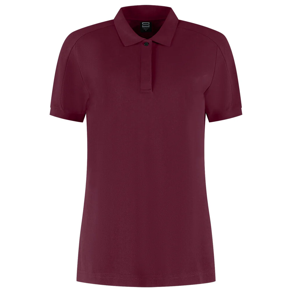 Poloshirt Dames Redefined Bordeaux