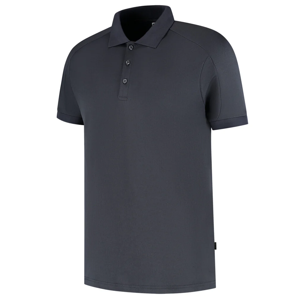 Poloshirt Redefined Industrieel Wasbaar Antraciet