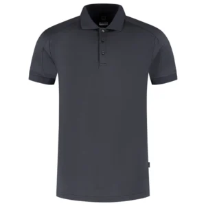 Poloshirt Redefined Industrieel Wasbaar Antraciet