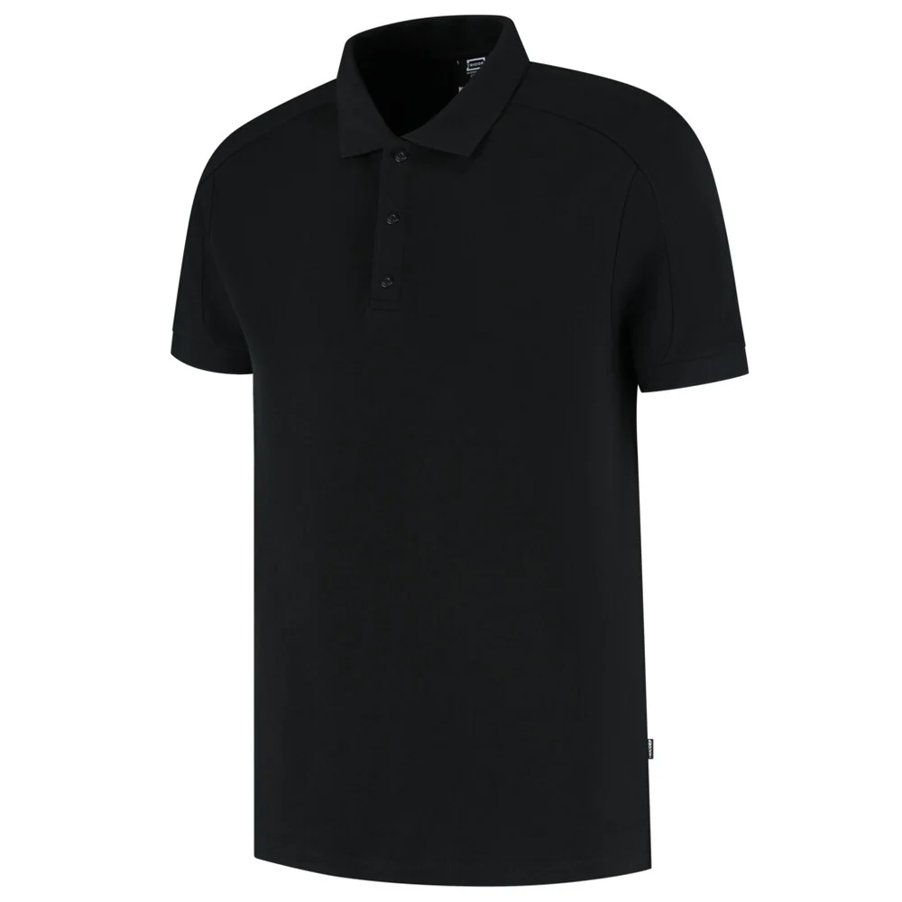 Poloshirt Redefined Industrieel Wasbaar Zwart
