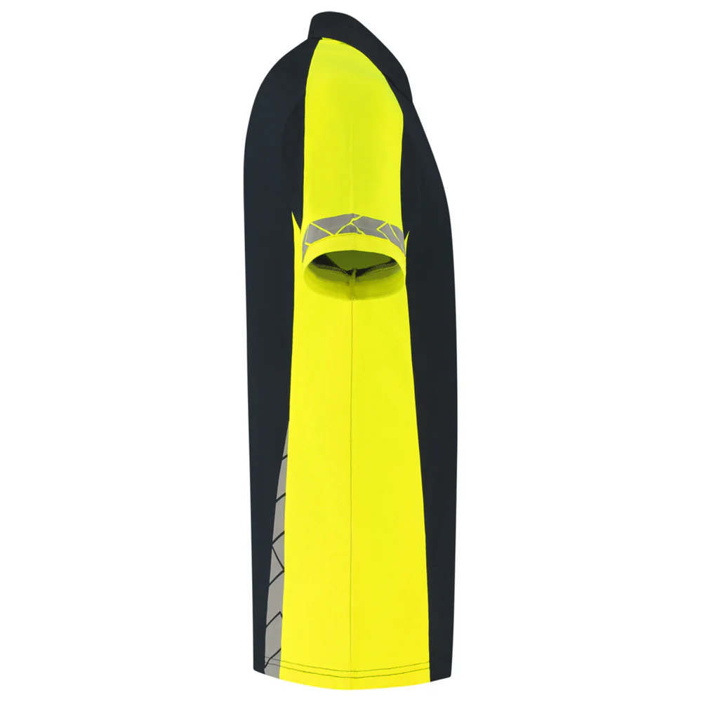 Poloshirt Reflective Redefined Ink/Fluo-Geel
