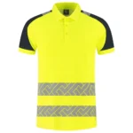 Poloshirt Visibility Redefined Fluo-Geel/Ink