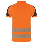 Poloshirt Visibility Redefined Fluo-Oranje/Ink