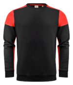Prime Sweater Zwart/Rood