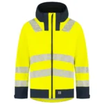 Regenjas Techshell High Vis Redefined Fluo-Geel/Ink