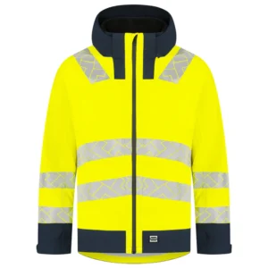 Regenjas Techshell High Vis Redefined Fluo-Geel/Ink
