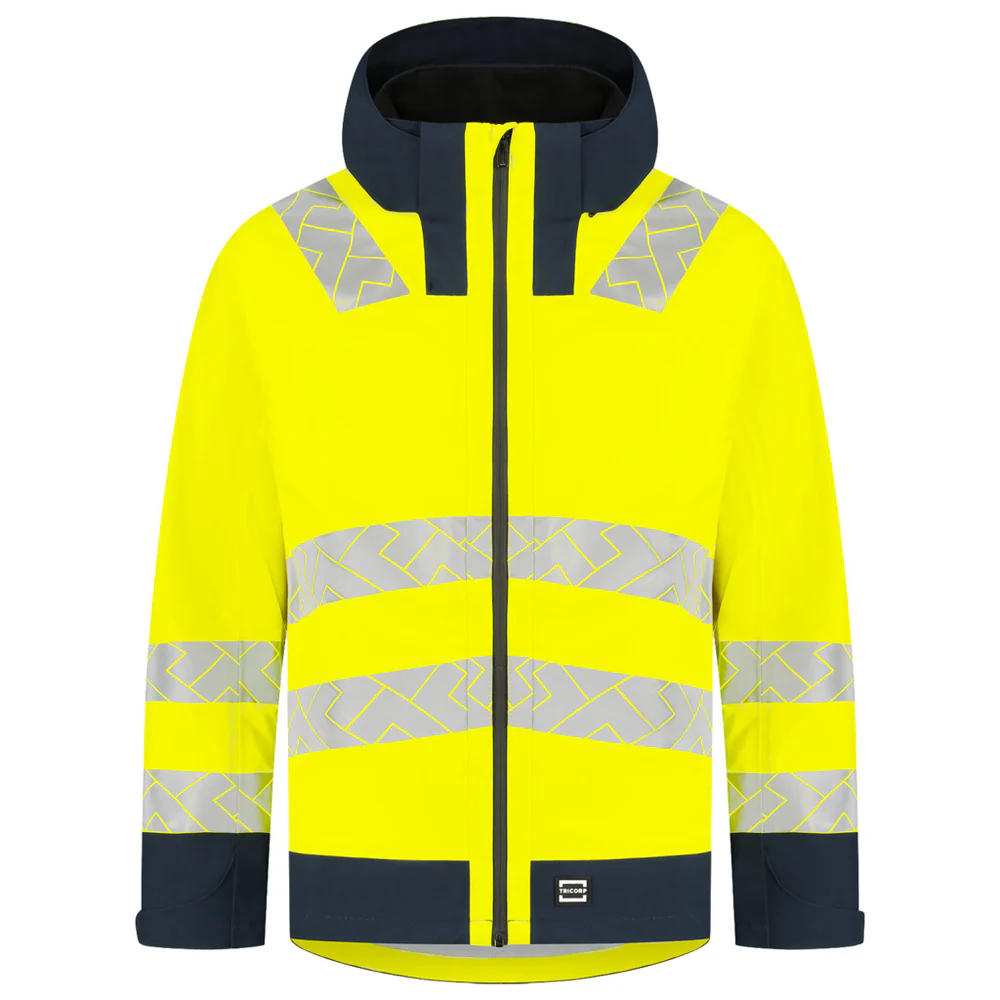 Regenjas Techshell High Vis Redefined Fluo-Geel/Ink