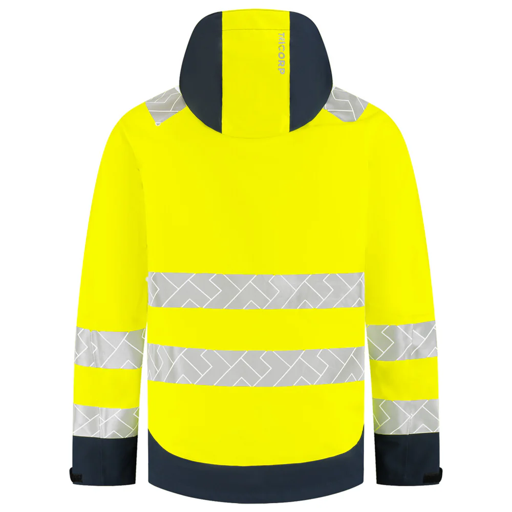 Regenjas Techshell High Vis Redefined Fluo-Geel/Ink