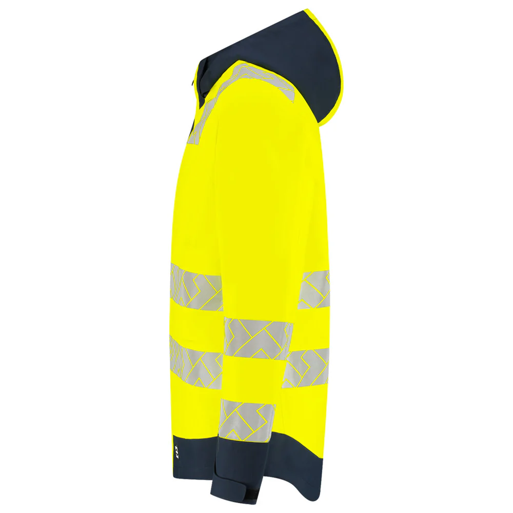 Regenjas Techshell High Vis Redefined Fluo-Geel/Ink