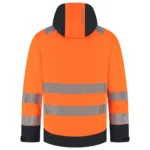 Regenjas Techshell High Vis Redefined Fluo-Oranje/Ink