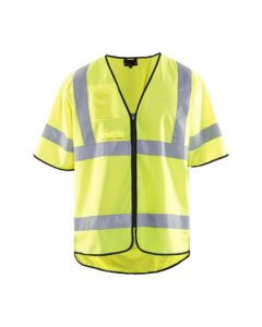 Signalisatievest Klasse 3 met Korte Mouwen High-Vis Geel
