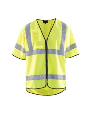 Signalisatievest Klasse 3 met Korte Mouwen High-Vis Geel
