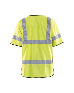 Signalisatievest Klasse 3 met Korte Mouwen High-Vis Geel