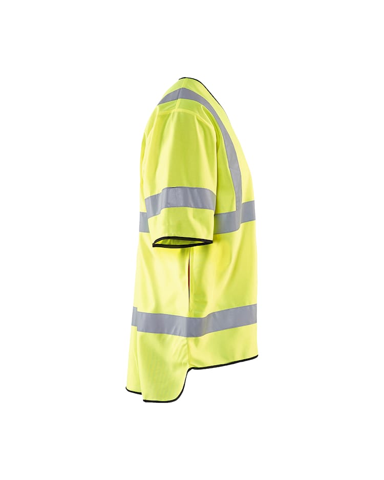 Signalisatievest Klasse 3 met Korte Mouwen High-Vis Geel