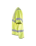 Signalisatievest Klasse 3 met Korte Mouwen High-Vis Geel