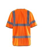 Signalisatievest Klasse 3 met Korte Mouwen High-Vis Oranje
