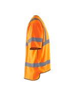 Signalisatievest Klasse 3 met Korte Mouwen High-Vis Oranje