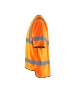 Signalisatievest Klasse 3 met Korte Mouwen High-Vis Oranje