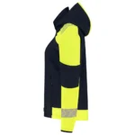 Softshell Capuchon Dames Reflective Redefined Ink/Fluo-Geel