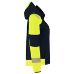 Softshell Capuchon Dames Reflective Redefined Ink/Fluo-Geel