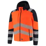 Softshell Capuchon High Vis Redefined Fluo-Oranje/Ink