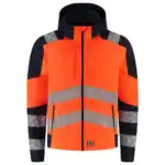 Softshell Capuchon High Vis Redefined Fluo-Oranje/Ink