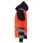 Softshell Capuchon High Vis Redefined Fluo-Oranje/Ink