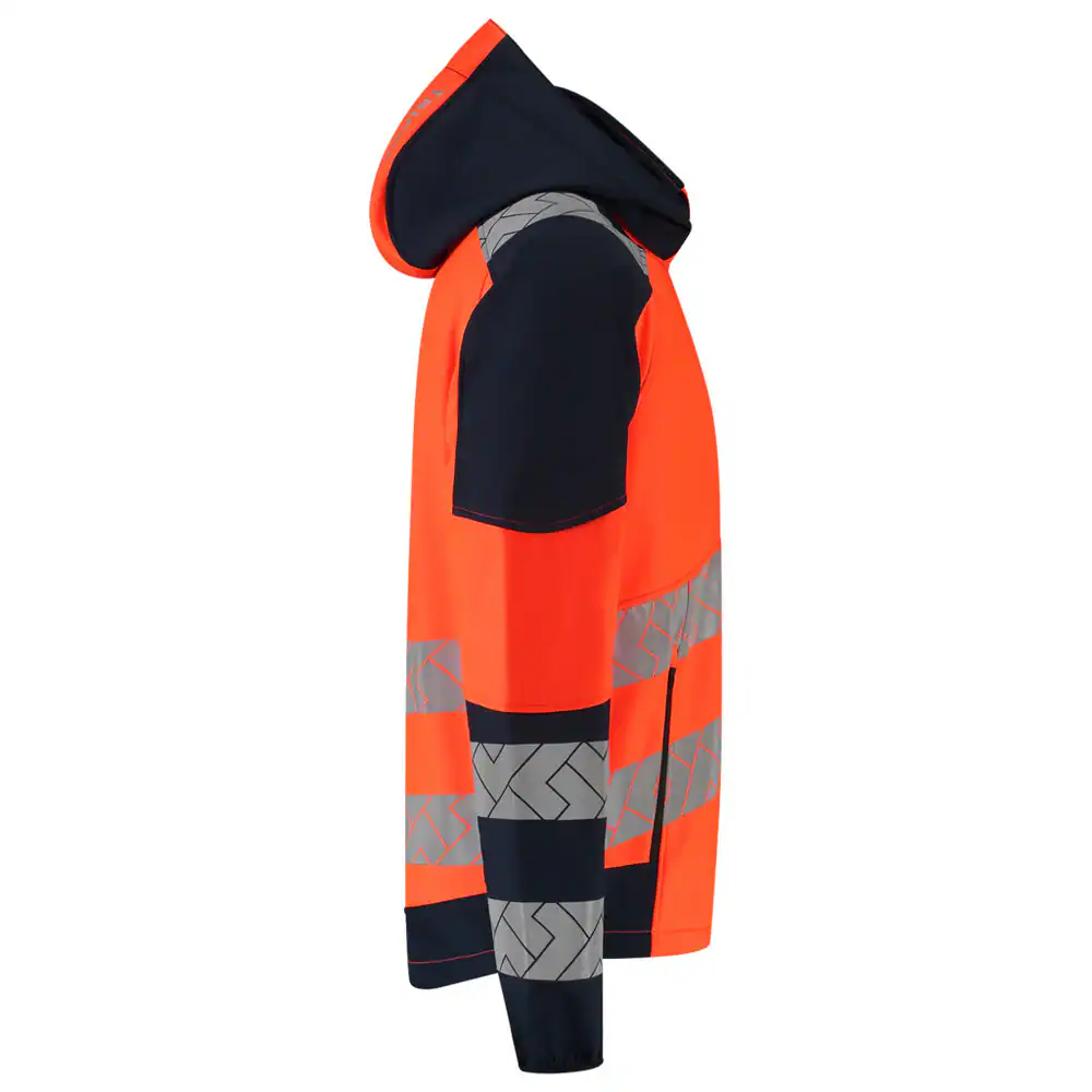 Softshell Capuchon High Vis Redefined Fluo-Oranje/Ink