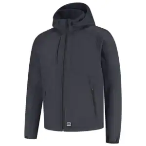 Softshell Capuchon Luxe Redefined Antraciet
