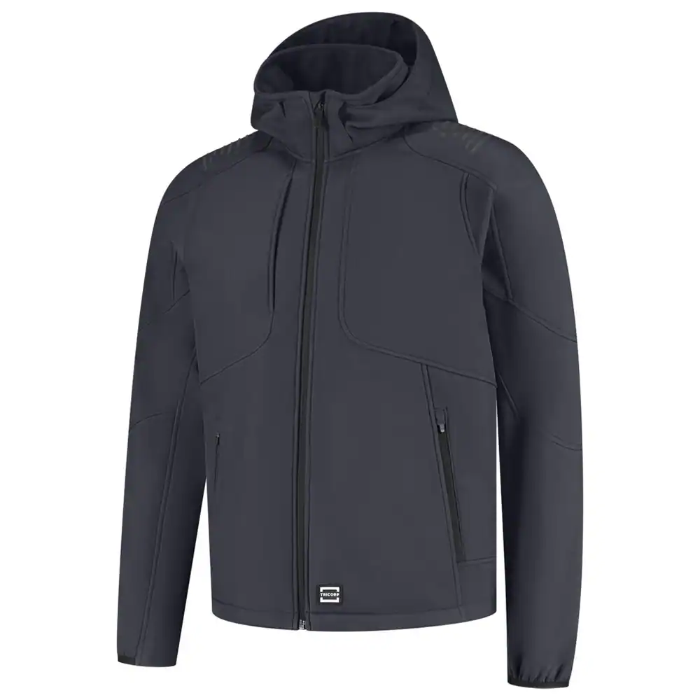 Softshell Capuchon Luxe Redefined Antraciet