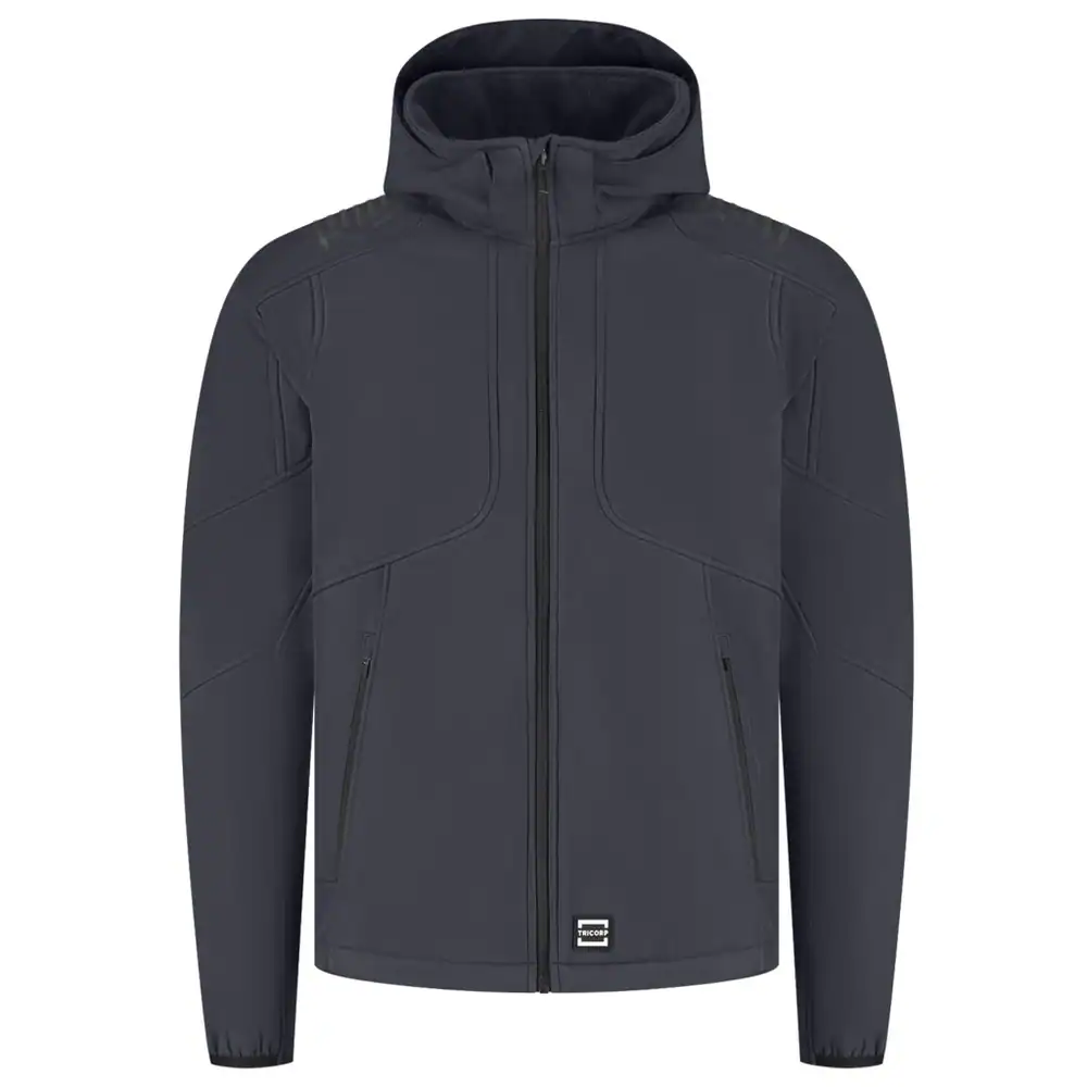Softshell Capuchon Luxe Redefined Antraciet