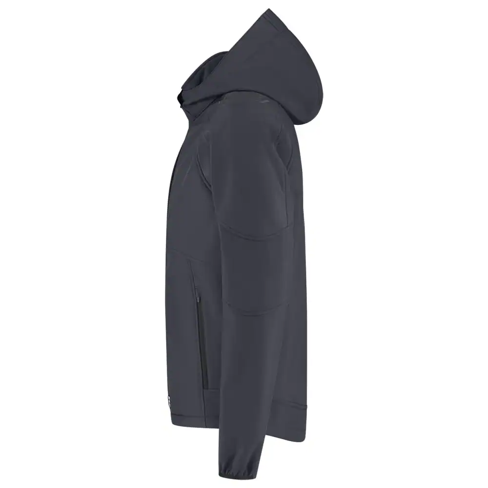 Softshell Capuchon Luxe Redefined Antraciet