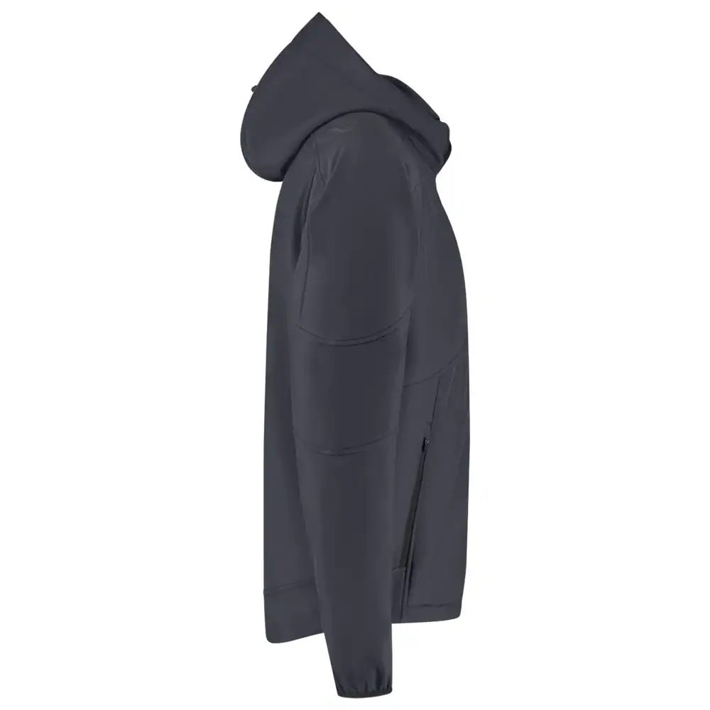 Softshell Capuchon Luxe Redefined Antraciet
