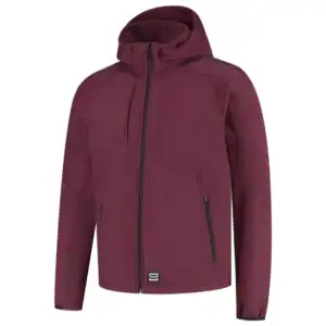Softshell Capuchon Luxe Redefined Bordeaux