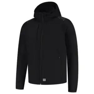 Softshell Capuchon Luxe Redefined Zwart