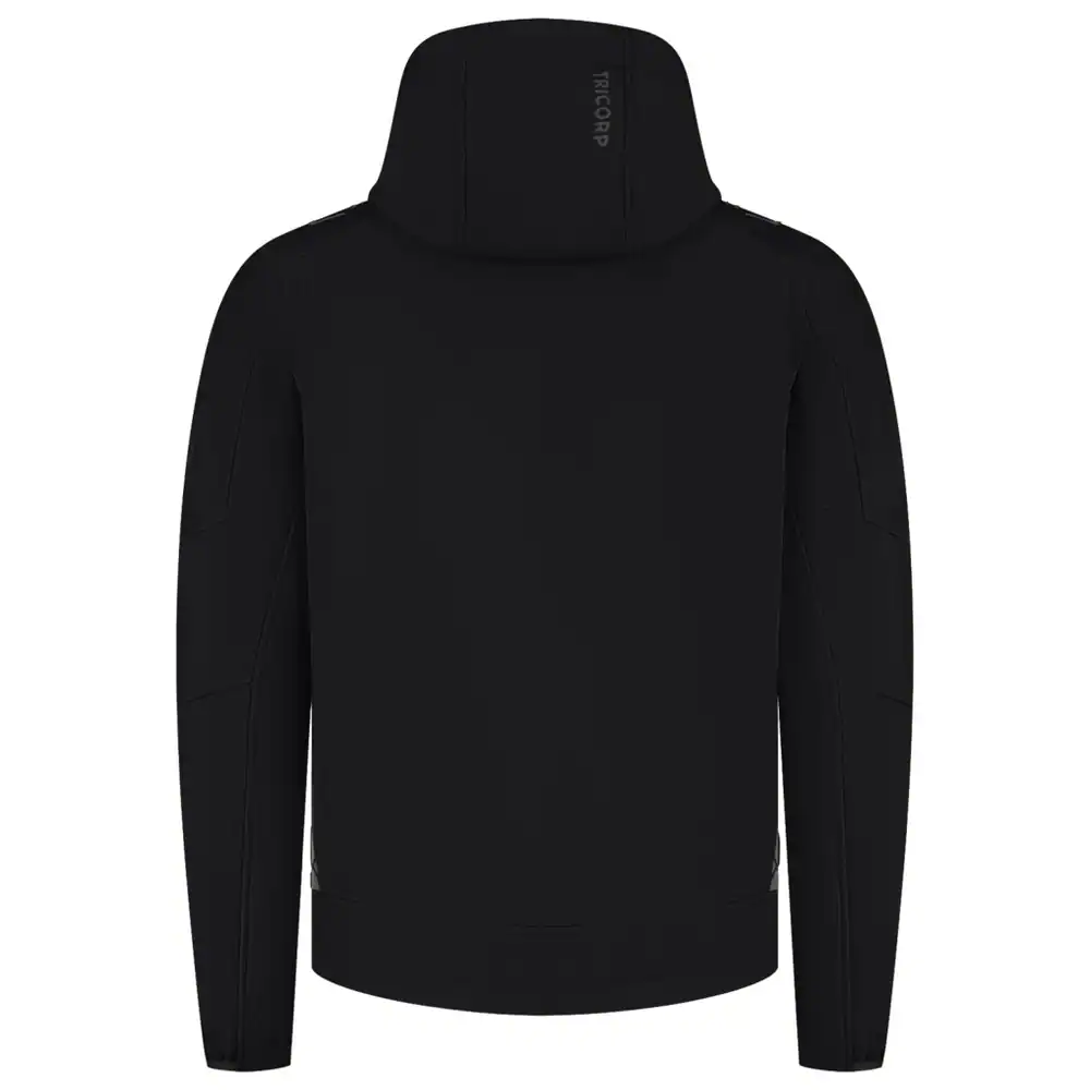 Softshell Capuchon Luxe Redefined Zwart