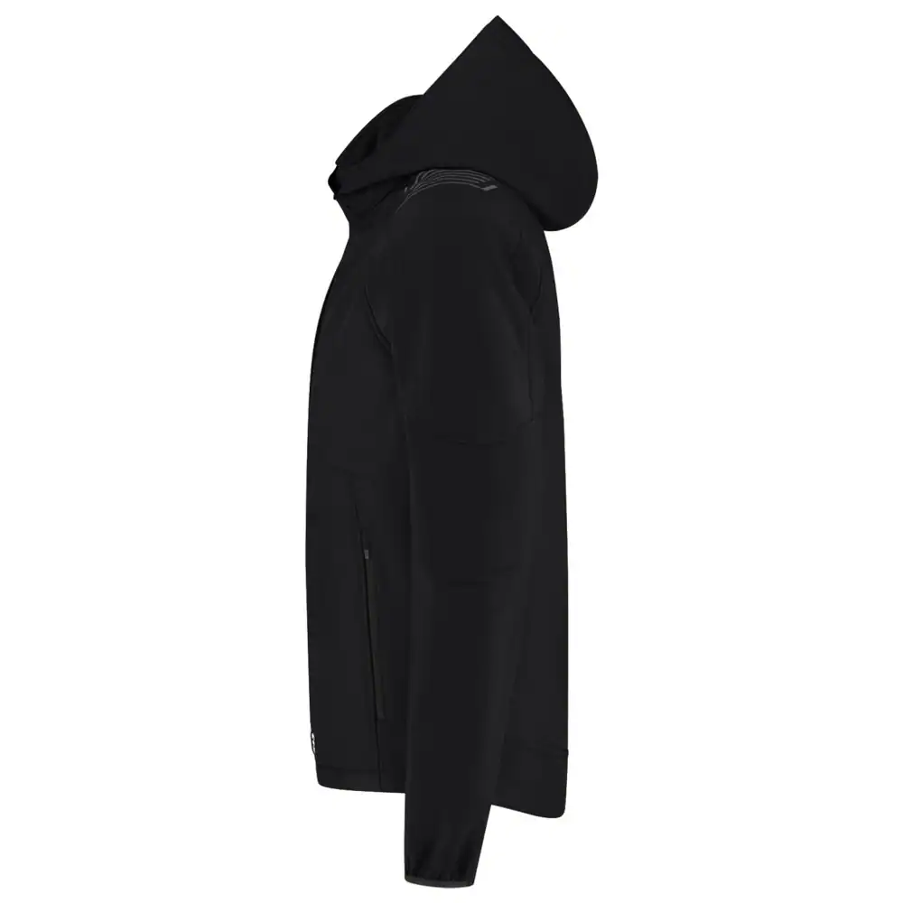 Softshell Capuchon Luxe Redefined Zwart