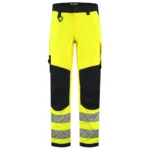 Stretch Werkbroek Redefined High Viz Fluo Geel/Ink