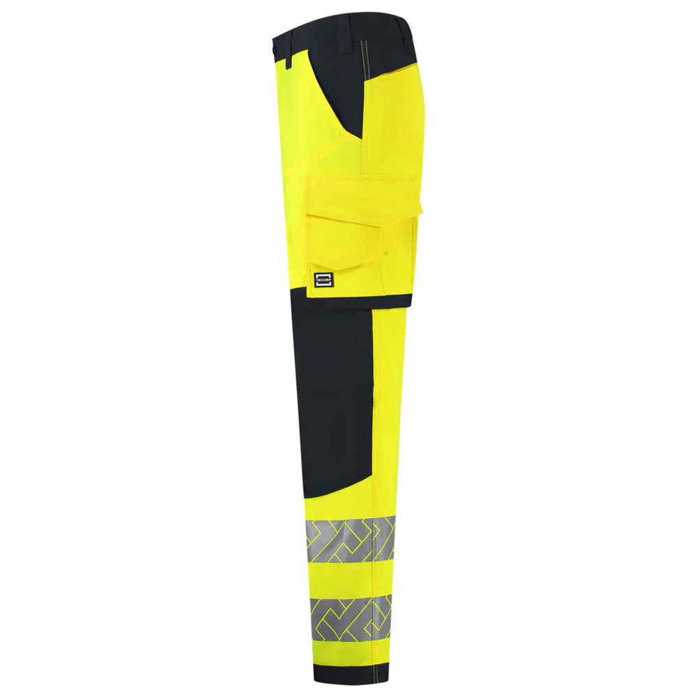 Stretch Werkbroek Redefined High Viz Fluo Geel/Ink