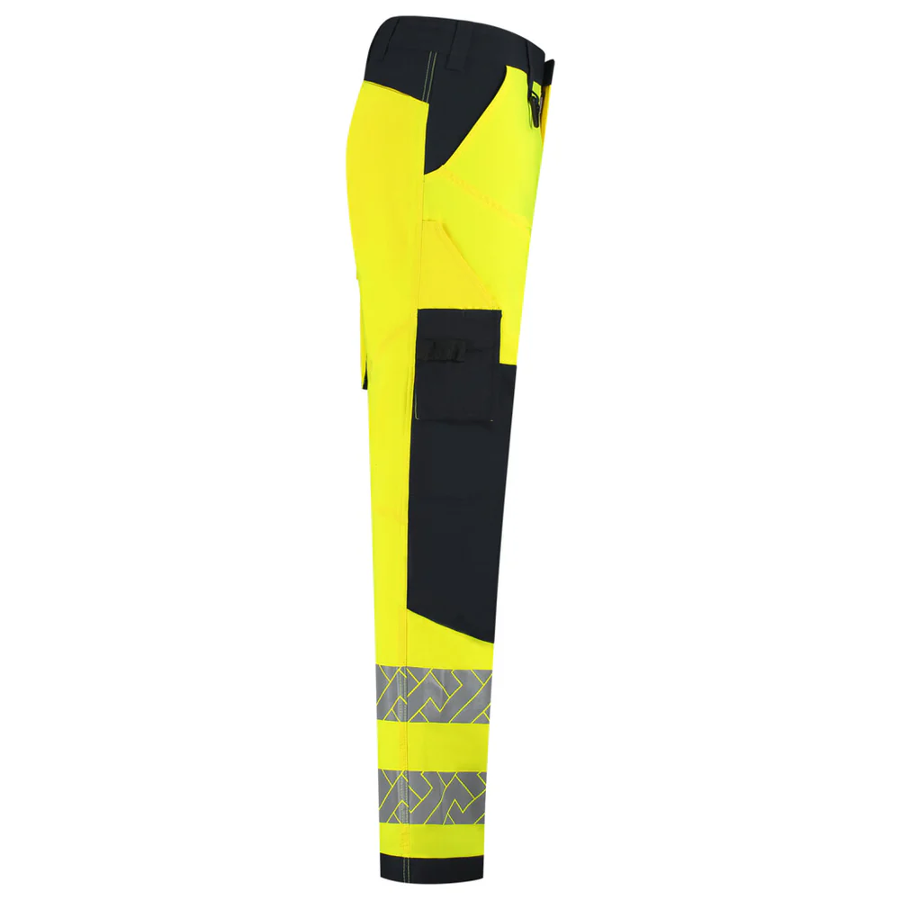 Stretch Werkbroek Redefined High Viz Fluo Geel/Ink